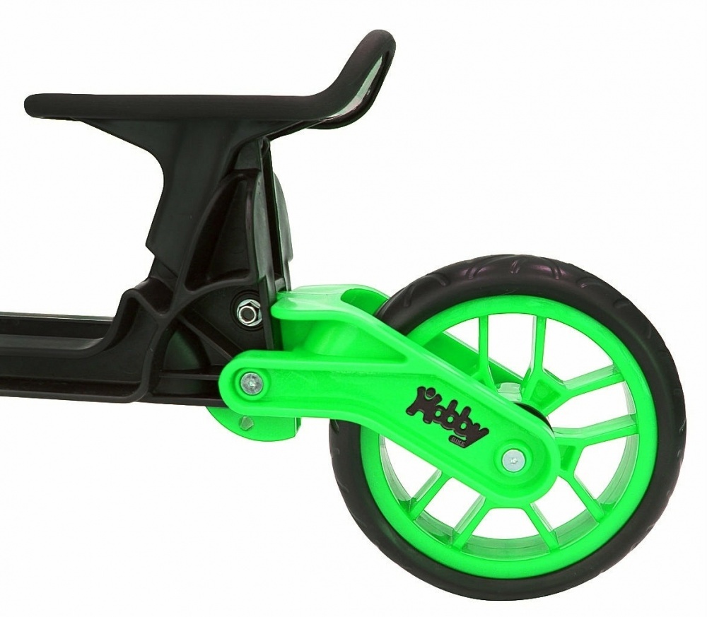Ор503 беговел Hobby Bike Magestic Kiwi Black