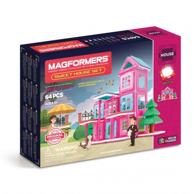  Magformers Sweet House Set 64  -    