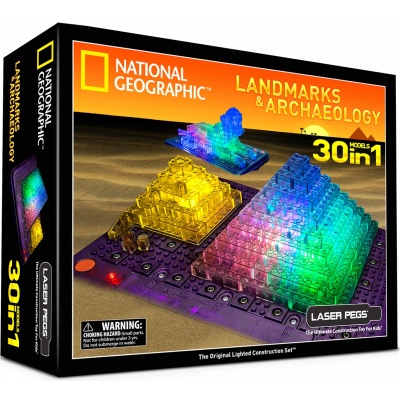  Laser Pegs 30  1 National Geographic  -    