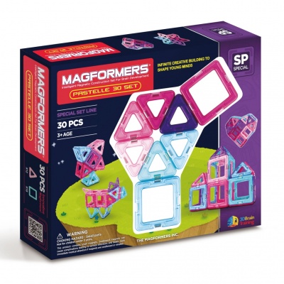  Magformers 30 Pastelle -    