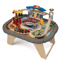 Железная дорога KidKraft Столик с железной дорогой Транспортный Хаб Transportation Station