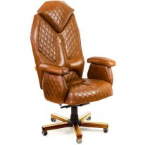 Кресло Kulik System Luxury line Diamond 0101 коричневый
