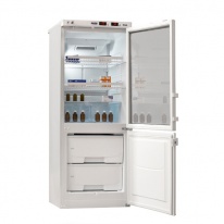 Холодильник Pozis ХФД-280 тонир. стекл. дверь+метал. дверь