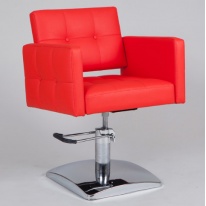 Парикмахерское кресло Manzano Quanto 6464 красное