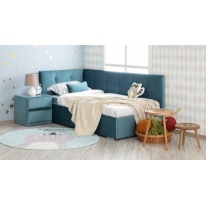 Кровать для спальни Askona EVA 90х200 L К/з Sunny 5062