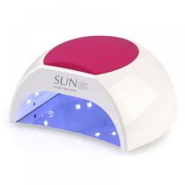 Гибридная лампа для сушки ногтей УФ LED SUNUV SUN2С 48W