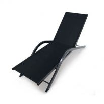 Шезлонг Garden Way Vicky 770527 черный