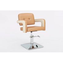 Парикмахерское кресло Manzano Alto светло-коричневый/кофейный
