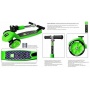   Y-Scoo RT Trio 120 Neon Green